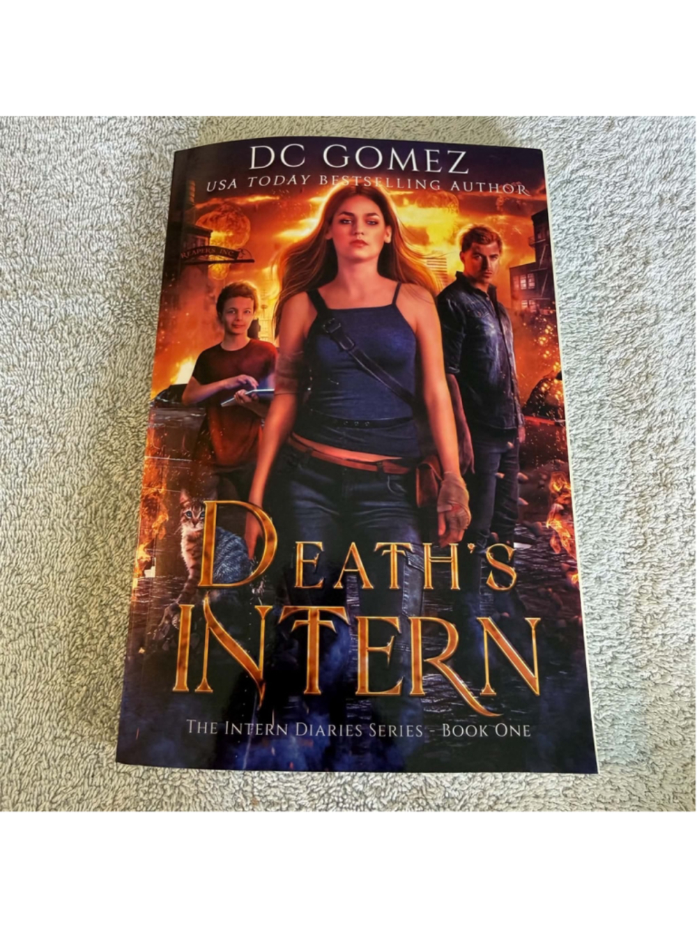 Death's Intern by D.C. Gomez Paperback Book - ISBN 9781977585349